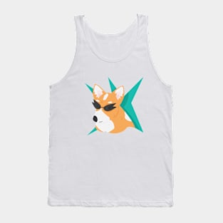 corgi and stars Tank Top